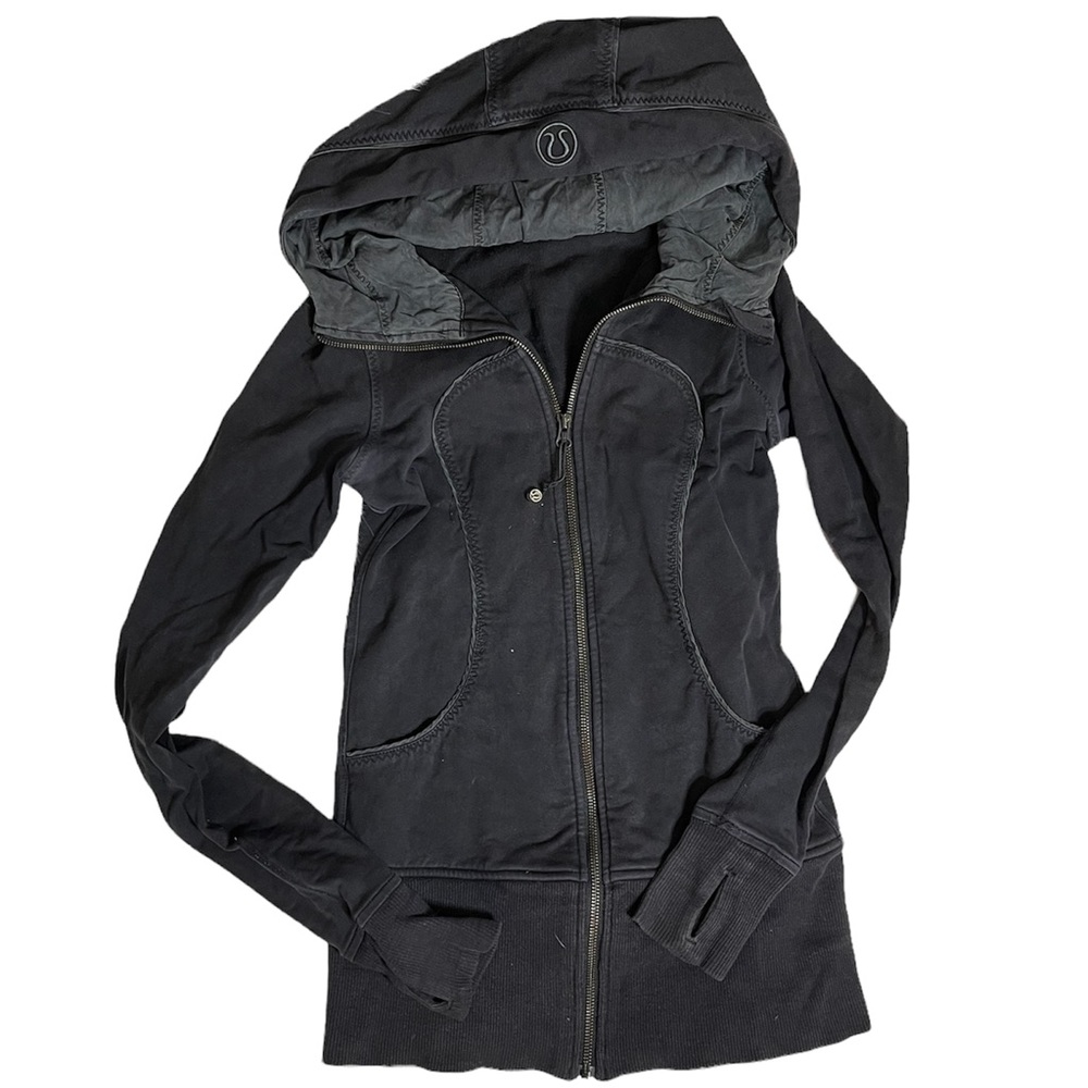 LULULEMON Soul Powered Yoga Scuba Hoodie Size 4